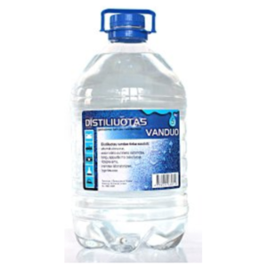 Vanduo distiliuotas, 4 l