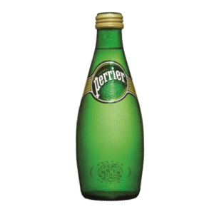 Mineralinis vanduo PERRIER gazuotas, 0,33 l, stikle