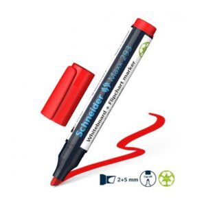 Žymeklis lentai SCHNEIDER 293, 1-4 mm, raudonas