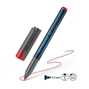 Permanentinis žymeklis SCHNEIDER MAXX 222 F, 0,7 mm, raudonas