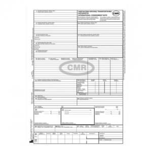 CMR blankai 4 lapai, 30 kompl.