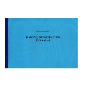 Įsakymų registravimo žurnalas