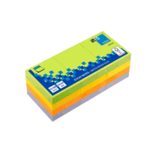 Lipnūs lapeliai GLOBAL NOTES ECO 40 x 50 mm, 100 l, Pavasaris spalvos