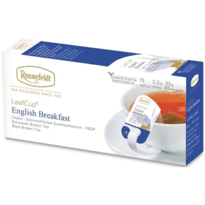 Arbata juodoji RONNEFELD LeafCup  English Breakfast, 15 pak.