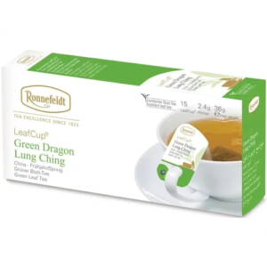 Arbata žalioji RONNEFELD LeafCup Green Dragon Lung Ching, 15 pak.