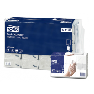 Popierinis rankšluostis servetėlėmis Tork Xpress Multifold Universal H2, 2 sl.