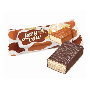 Vafliniai saldainiai ROSHEN Lazy Cow, su pieniniu įdaru, 1 kg