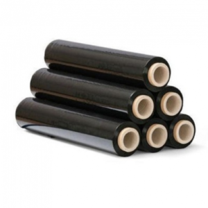 Pakavimo plėvelė STRETCH 17 X 450 mm x 230 m, juoda