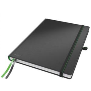 Užrašų knygelė LEITZ COMPLETE Ipad dydžio, 80 lapų, langeliais, juoda