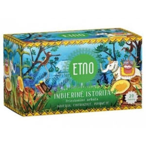 Arbata ETNO Imbierinė istorija, prieskoninė, 20 pak.
