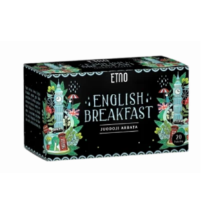 Arbata ETNO English Breakfast juodoji, 20 pak.