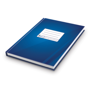 Sąsiuvinis A4 kontorinis FORPUS, 192 l, langeliais, kietu viršeliu