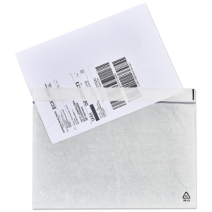 Vokai lydraščiams C6, 175 x 110 mm, skaidrūs, lipnūs