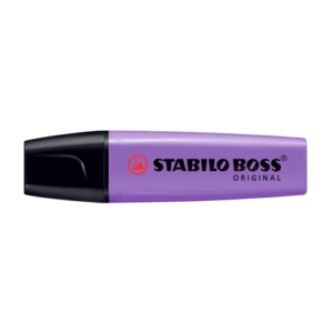 Teksto žymeklis 2-5 mm, STABILO BOSS 70/55, tamsiai violetinis