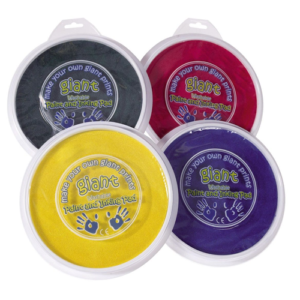 Dažų pagrindas, diam. 13 cm, 4 spalvos