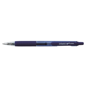 Gelinis rašiklis PENAC CCH-10 Inketti, 0,7 mm, automatinis, mėlynas