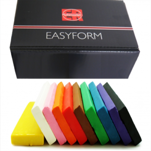 Minkštas plastilinas EASYFORM, ruda sp.