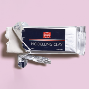 Modelinas, 1kg, baltas